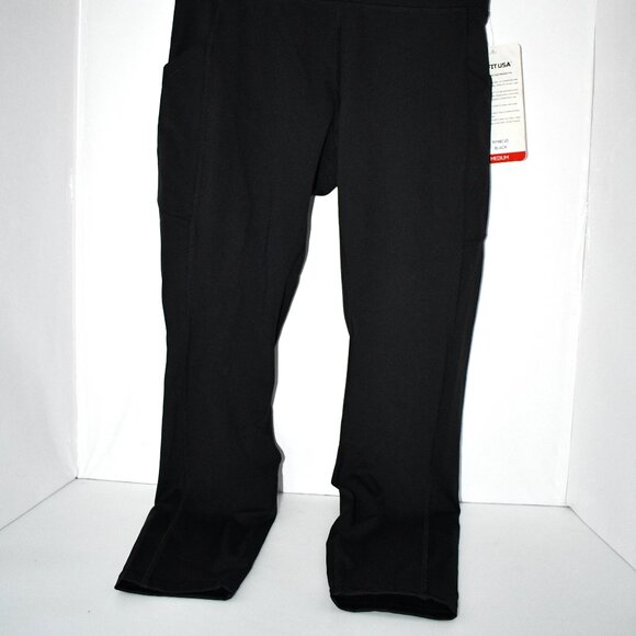 Fit USA Leggings 25” in Black Size: Large #NY88C25 NWT Details: Nylon/Lycra Side - Picture 2 of 5